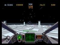 une photo d'Ã©cran de Star Wars Arcade sur Sega Megadrive 32X